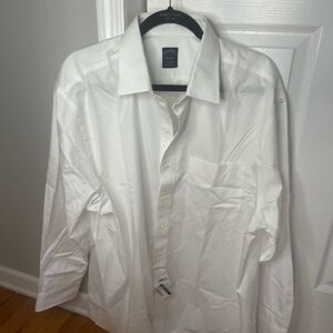 Men's White Shirt by Brooks Brothers size 18 34/35